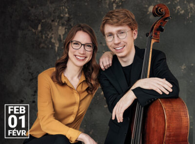 Cellist Cameron Crozman and Pianist Meagan Milatz